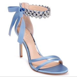 Jewel Badgley Mischka Debra Ankle Strap Sandal